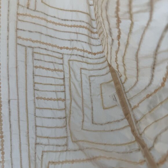 Guess Blush Beaded Sequin Tank Top Y2k Style Size Small - Picture 7 of 10